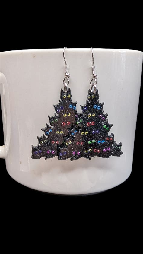 Black Cat Christmas Tree