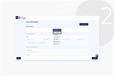 Image result for Adobe eSign Envelope Example