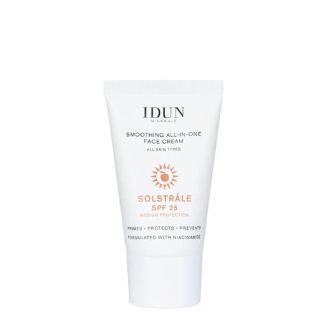 Buy IDUN Minerals Smoothing All-In-One Face Cream Online