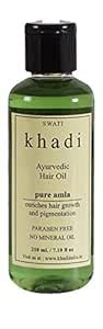 Buy Khadi Pure Amla Hair Oil - 210 ml Online at Low Prices in India ...