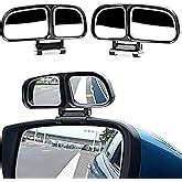 Automaze 3R Adjustable 360 Degree Wide Angle Car Rear View Blind Spot ...