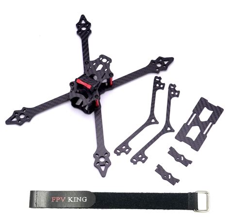 Buy FPVKing VX220 220mm FPV Racing Drone Frame 5 Inch Carbon Fiber ...