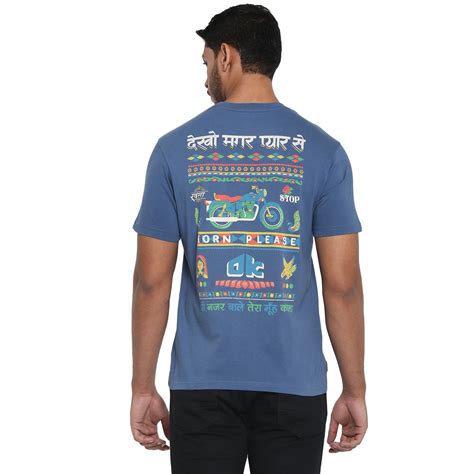 Buy DMPS T-Shirt Online - Dark Blue | Royal Enfield Store