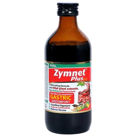 Buy ZYMNET PLUS LEMON AND MINT FLAVOUR BOTTLE OF 200ML SYRUP Online ...