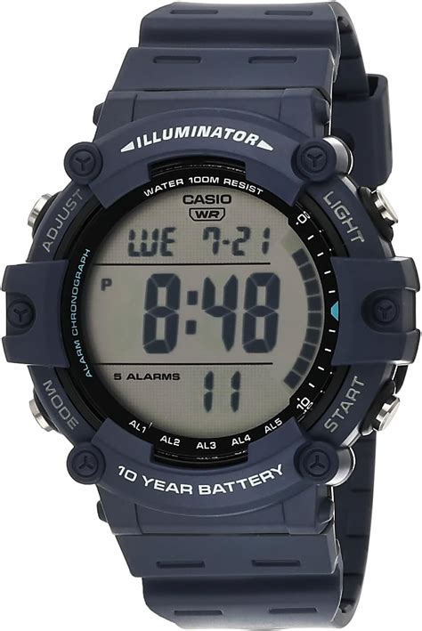 Buy Casio Illuminator 10-Year Battery 100M Water Resistant LED ...