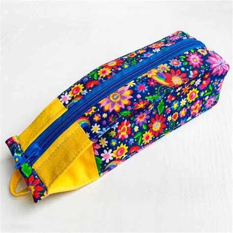 Image result for Zippered Pencil Case Pattern Triangle