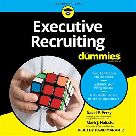 Executive Recruiting for Dummies (Audio Download): David E. Perry, Mark ...