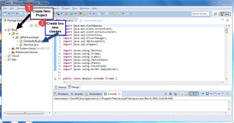 Image result for Create a Database in Java