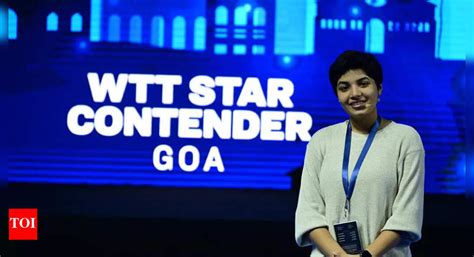 WTT Contender Goa: Former junior Indian paddler Anubha creates music by ...