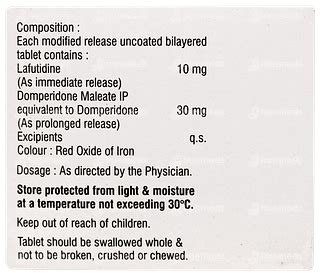 Lafaxid D 1030 Mg Tablet 10 - Uses, Side Effects, Dosage, Price | Truemeds
