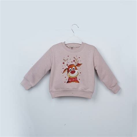Wholesale Girls Sweatshirt 3-6Y Büşra Bebe 1016-23254 Girls Tops Büşra Bebe
