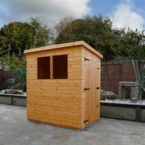 6x4 garden sheds - 6x4 pent sheds for sale - Assembled free