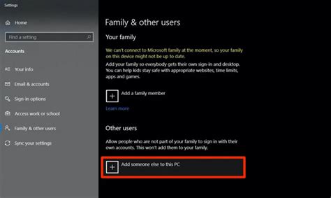 Image result for Add Second User to My Computer