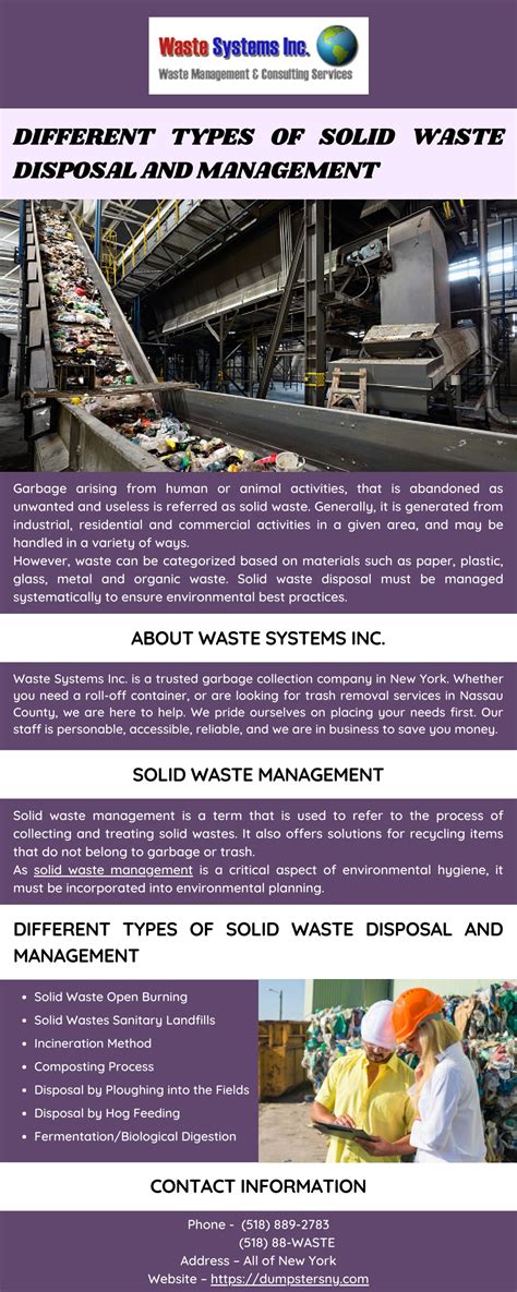 Image result for Types of Waste Disposal Methods
