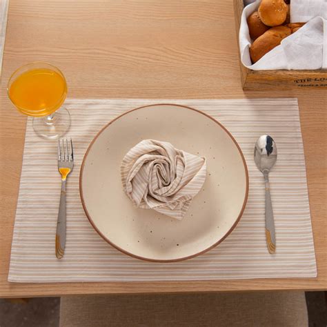 Edendale Cotton Linen Table Mats – Tabi