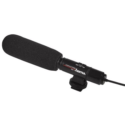 HAMA RMZ- Camera Microphone|RMZ-14| Directional Microphone|Black ...