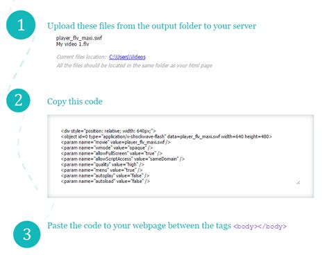 Image result for Video Embed Code