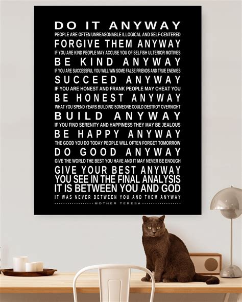 Mother Teresa Do It Anyway Printable