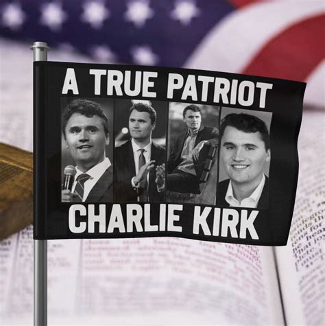 Patriot Charlie Kirk Flag