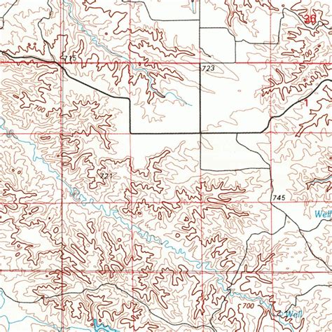 Glendive, MT-ND (1981, 100000-Scale) Map by United States Geological ...