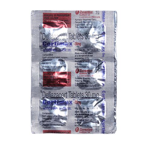 CORTIMAX 30MG TABLET Price, Uses, Side Effects, Composition - Apollo ...