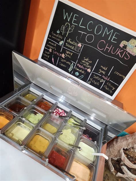 Menu at Chukis Deli Mexicano restaurant, Olive Branch