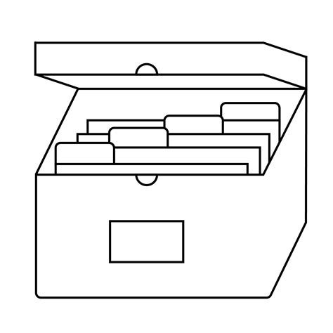 Image result for Colored Card File Box