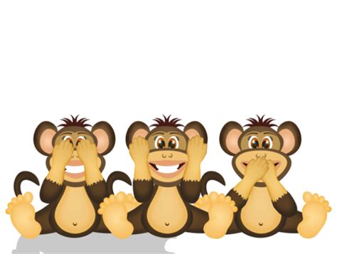 Three Wise Monkeys PNG Transparent Images Free Download | Vector Files ...