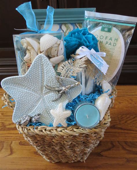 Beach Themed Gift Basket Ideas
