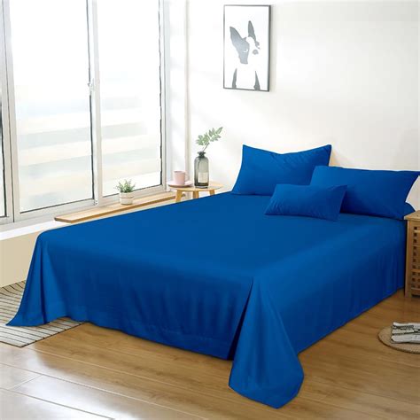 Amazon.com: Bedding California King Flat Sheet - Soft Brushed ...