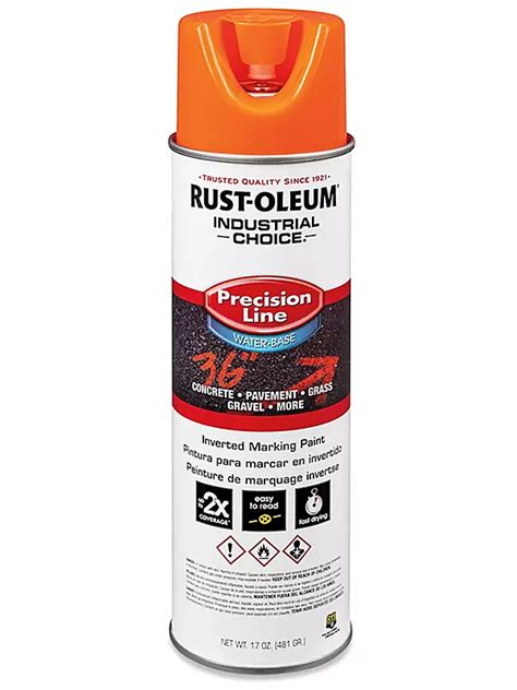Rust-Oleum® Inverted Marking Paint - Orange S-21641O - ULINE