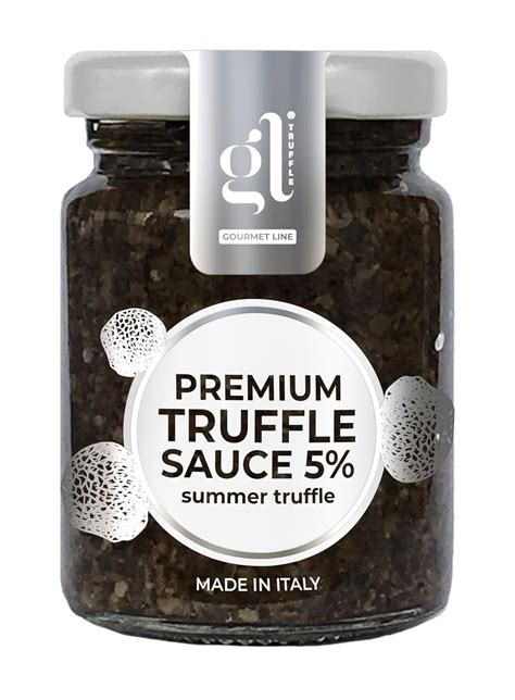 Amazon.com : GL Truffle GOURMET LINE Premium Minced Black Truffle Sauce ...