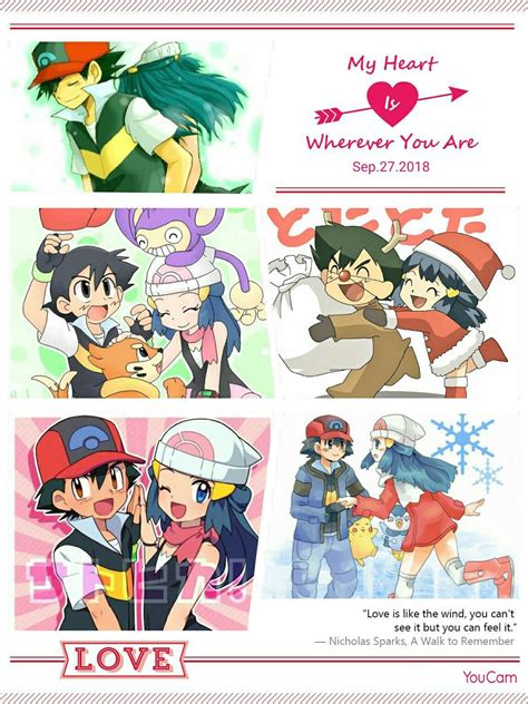 Pokémon Ash X Dawn Fanfiction