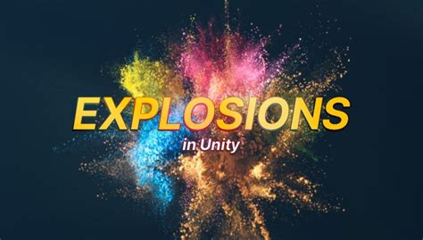 Image result for Unity Explosion Tutorial