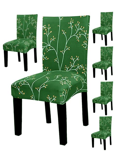 Elastic Chair Cover (Green Branch) – House of quirk
