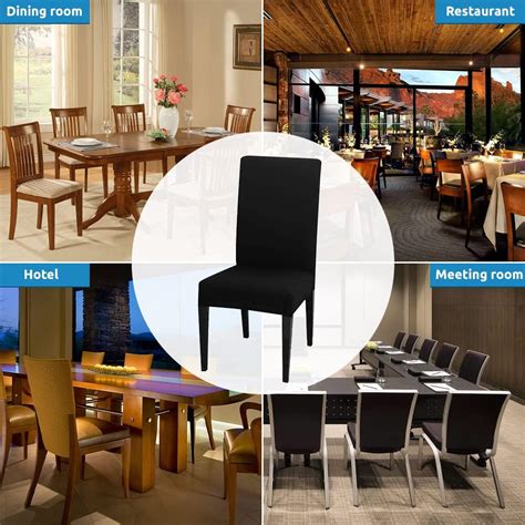 Buy INMOZATA Dining Chair Covers Stretch Chair Slipcovers Protector ...