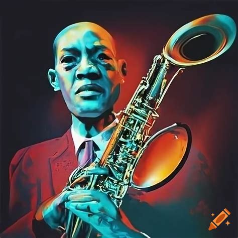 Jazz album cover on Craiyon