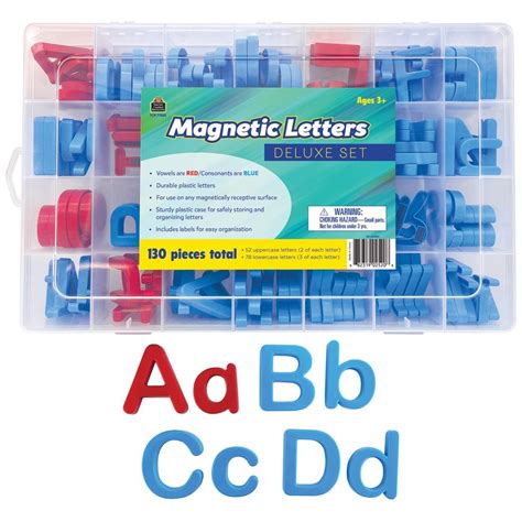 Magnetic Letters Deluxe Set By Teacher Created Resources