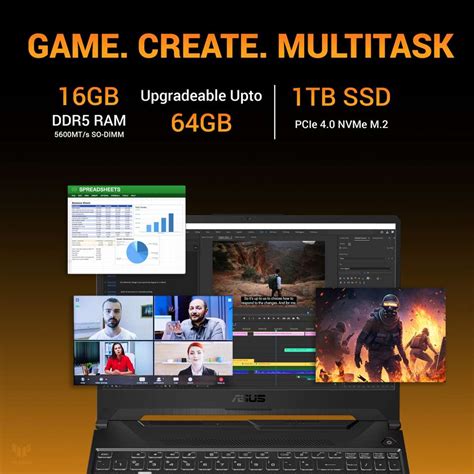 ASUS TUF Gaming A16 (2025) with MSO 2024+M365 Basic AMD Ryzen 7 Hexa ...
