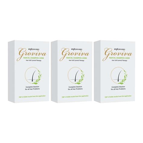 Buy GROVIVA COMBO PACK SET | SOLUTION FOR ALL HAIR PROBLEMS KIT (PACK ...