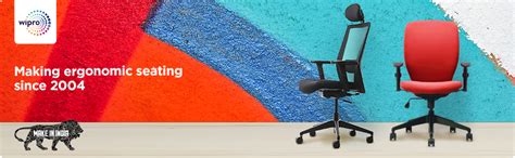 Wipro Furniture That's It Mid Back Mesh Ergonomic Home-Office Chair ...