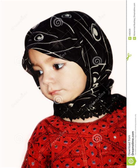 Muslim Girl With Scarf