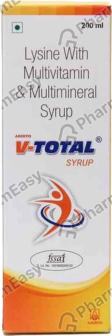 Buy V Total Bottle Of 200ml Syrup Online at Flat 15% OFF | PharmEasy