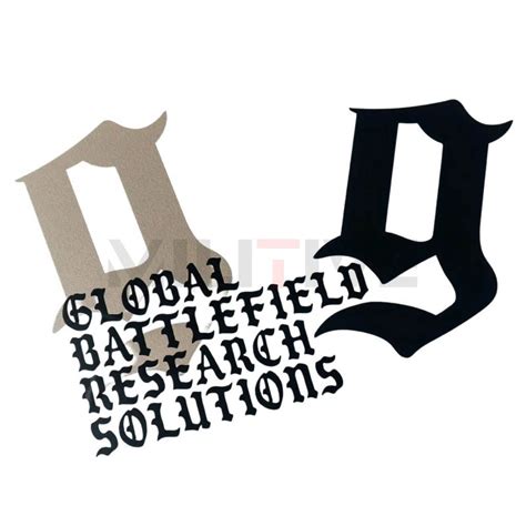 GBRS GROUP Old English Transfer Sticker Pack | 【 GBRS Group 】米国実物装備ブランド ...