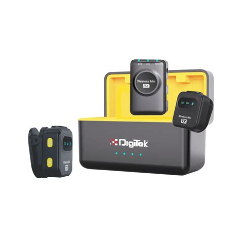 Buy Digitek® (DWM-118) 2-in-1 Wireless Microphone, 50m Range, Noise ...