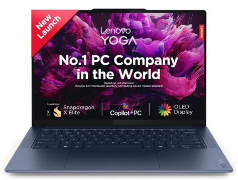 Lenovo Yoga Slim 7 Snapdragon X Elite X1E Built in-AI with Copilot+ 14 ...