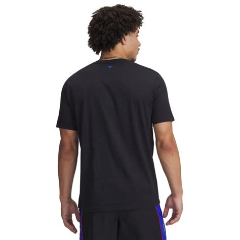 Męski t-shirt z nadrukiem Under Armour Project Rock Iron Paradise ...