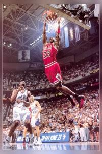 Michael Jordan Mj Matte Finish Poster P-6087 Paper Print - Animation ...