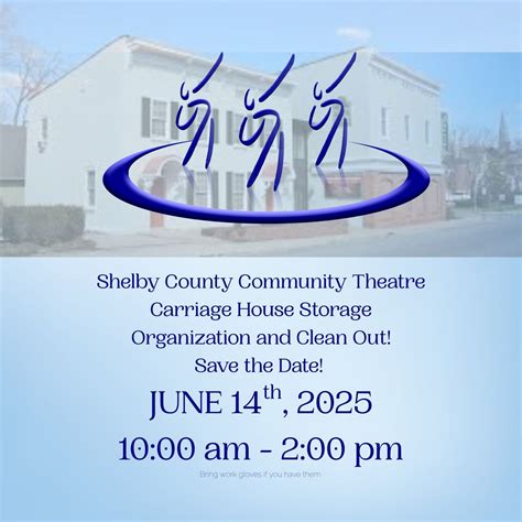 SCCT Carriage House Storage Organization and Clean Out, 801 Main St ...