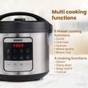 AGARO Royal Electric Rice Cooker, Ceramic Coated Inner Bowl, Electric ...